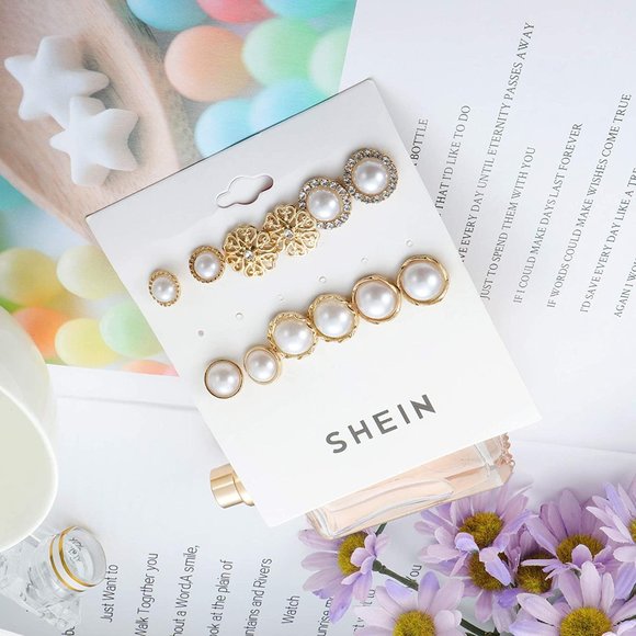 ❤️❤️ NEW 63 Pairs Assorted Multiple Stud Earrings for Women Simple Cute Flow❤️❤️ main image 8